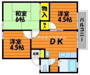 永瀬ＡＰの物件間取画像